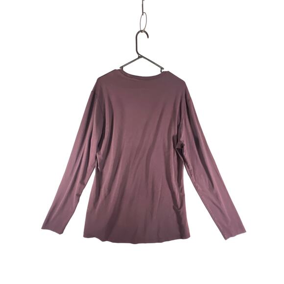 Lululemon Men’s Seamless Wool-Blend Long Sleeve Shirt Deep Phantom, Size: XL - Picture 2 of 5